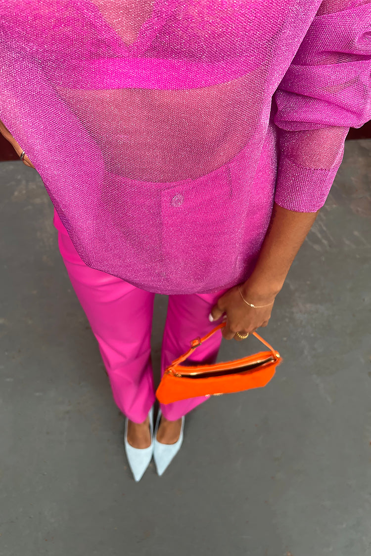 Pink Sheer Zazi Jumper